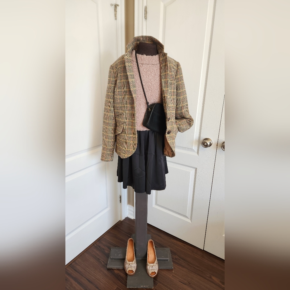 Talbots Plaid Blazer